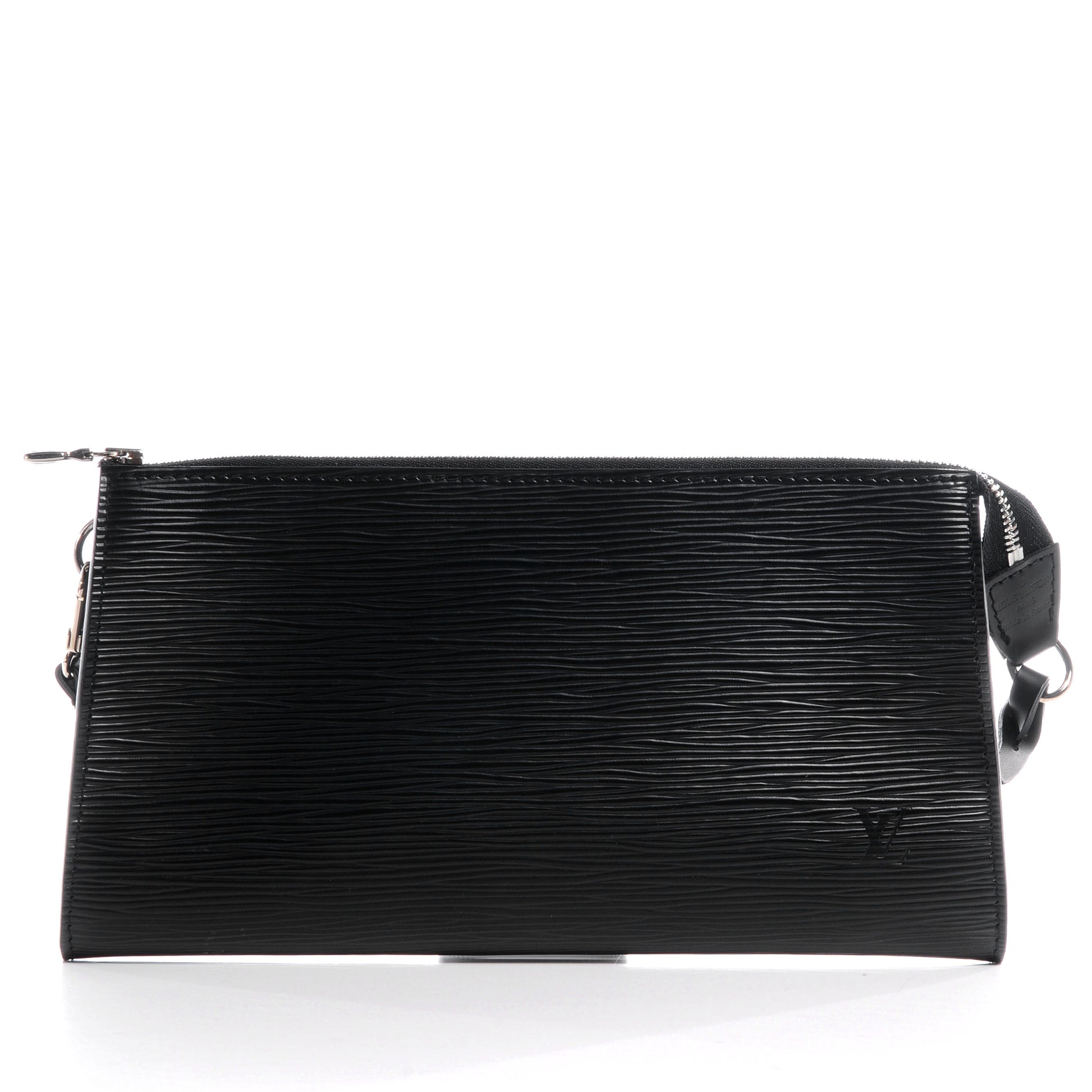 Louis Vuitton Epi Pochette Accessories 24 Black 3 of 8