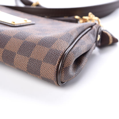Louis Vuitton Damier Ebene Eva Clutch 6 of 15