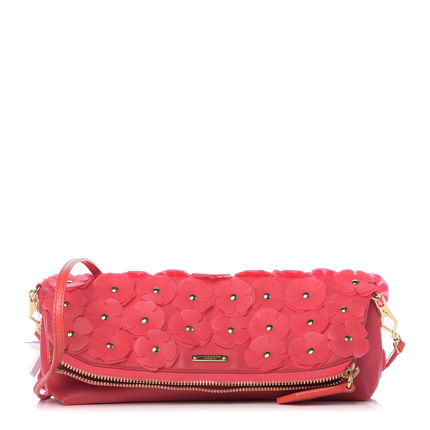 Burberry Prorsum PVC Petal Crossbody Pink Azalea 1 of 16
