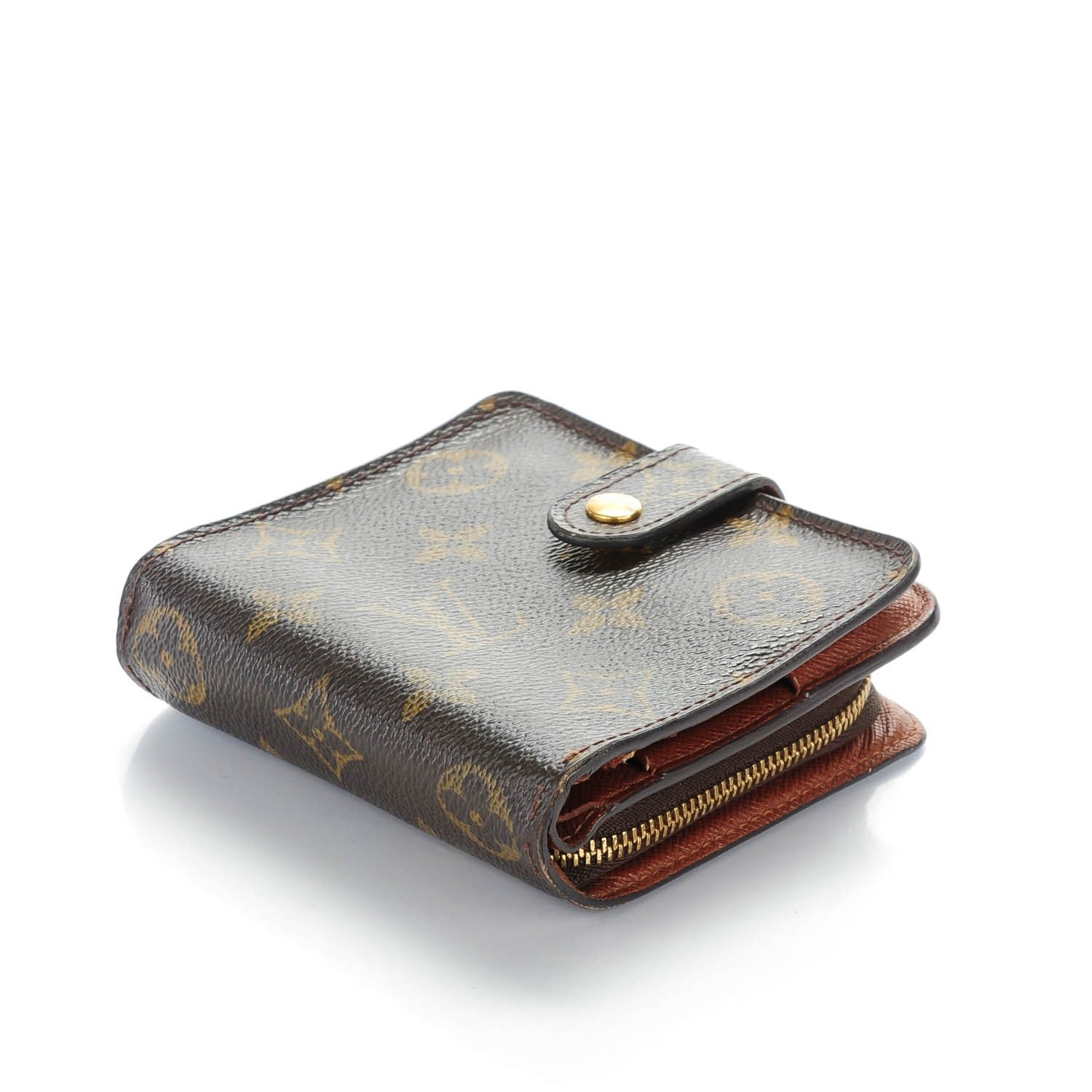 Louis Vuitton Monogram Compact Zippe Zipped Wallet 4 of 8