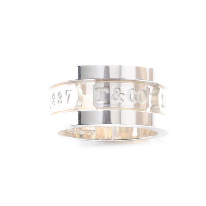 Tiffany Sterling Silver Element 1837 Ring 4.5 1 of 6