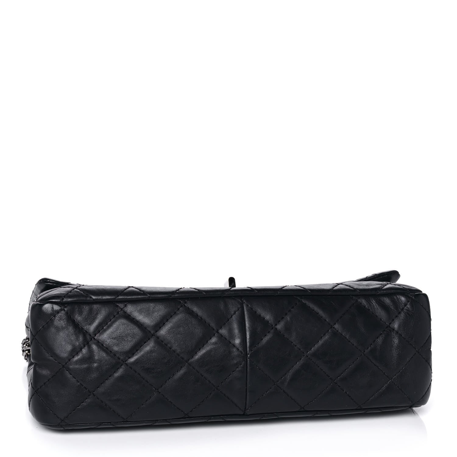 Chanel Aged Calfskin Quilted 2.55 Reissue 227 Flap Navy Blue 4 of 15