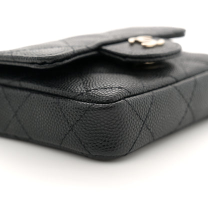 Chanel Caviar Quilted Mini Chain Belt Bag Black 9 of 11