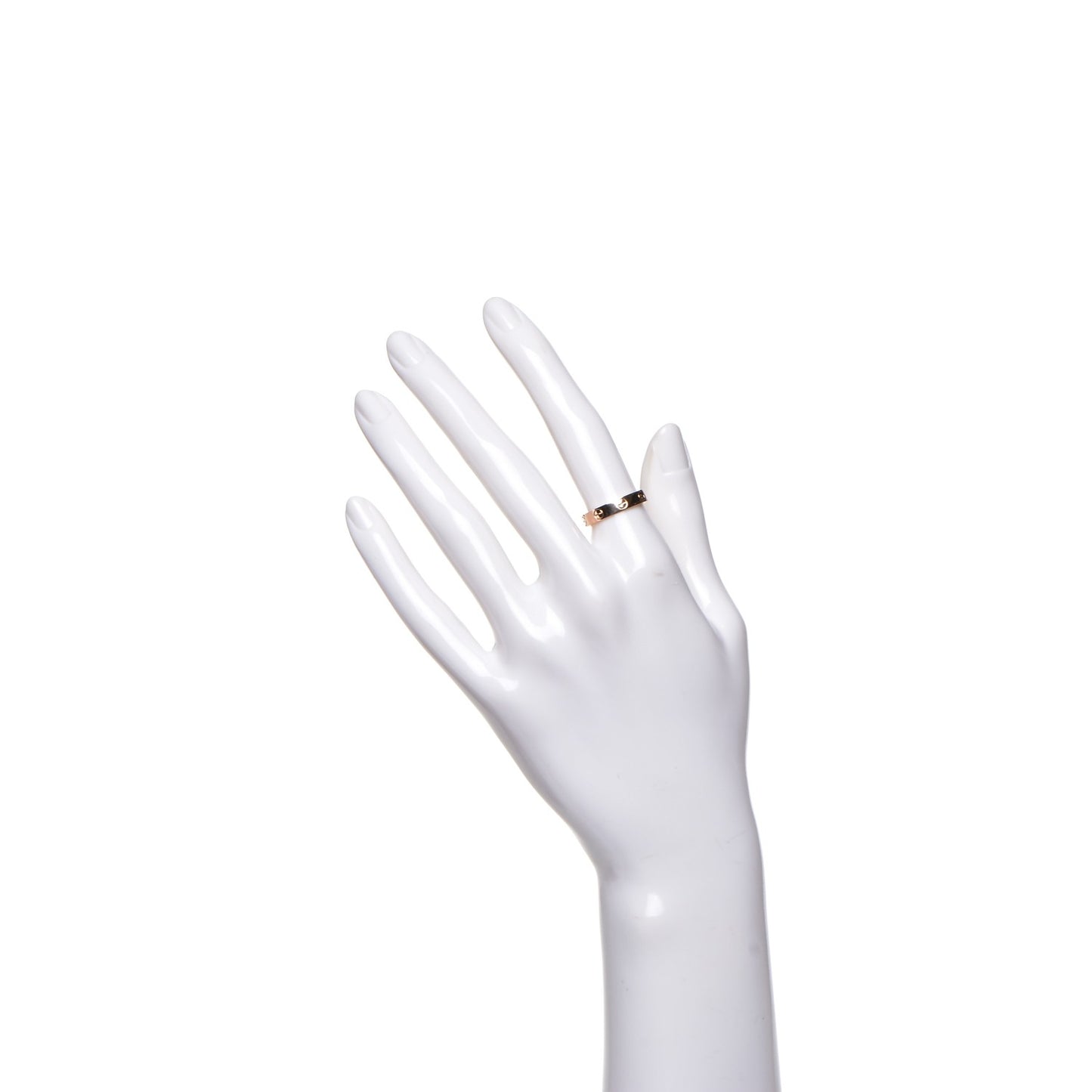 18K Pink Gold 4mm LOVE Wedding Band Ring 52 6