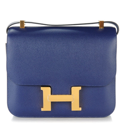 Hermes Epsom Constance 24 Bleu Saphir 1 of 8