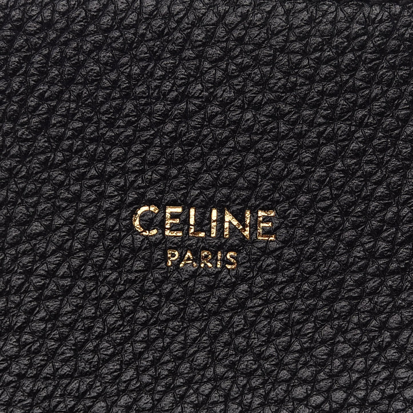 Soft Grained Calfskin Medium Belt Cabas Phantom Black