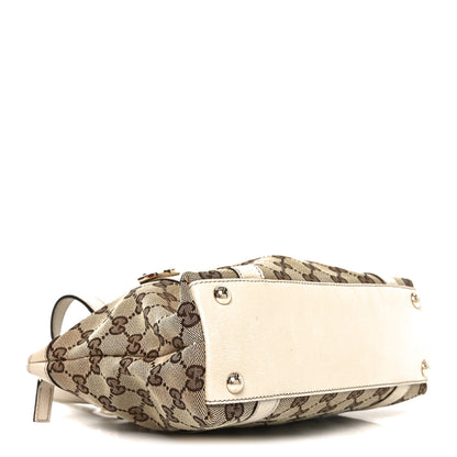Gucci Monogram Small Abbey Tote Off White 4 of 10