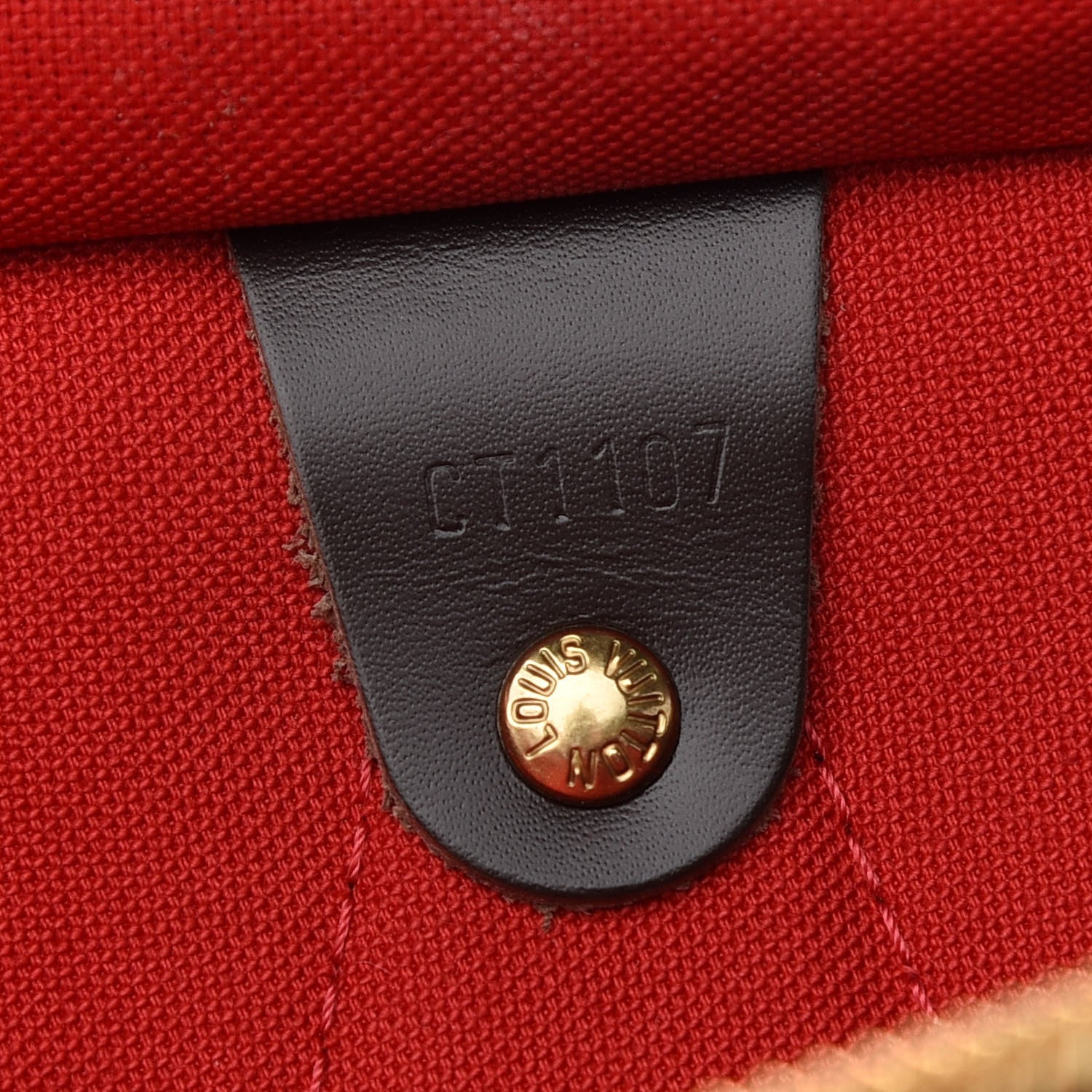 Louis Vuitton Damier Ebene Speedy Bandouliere 35 6 of 9