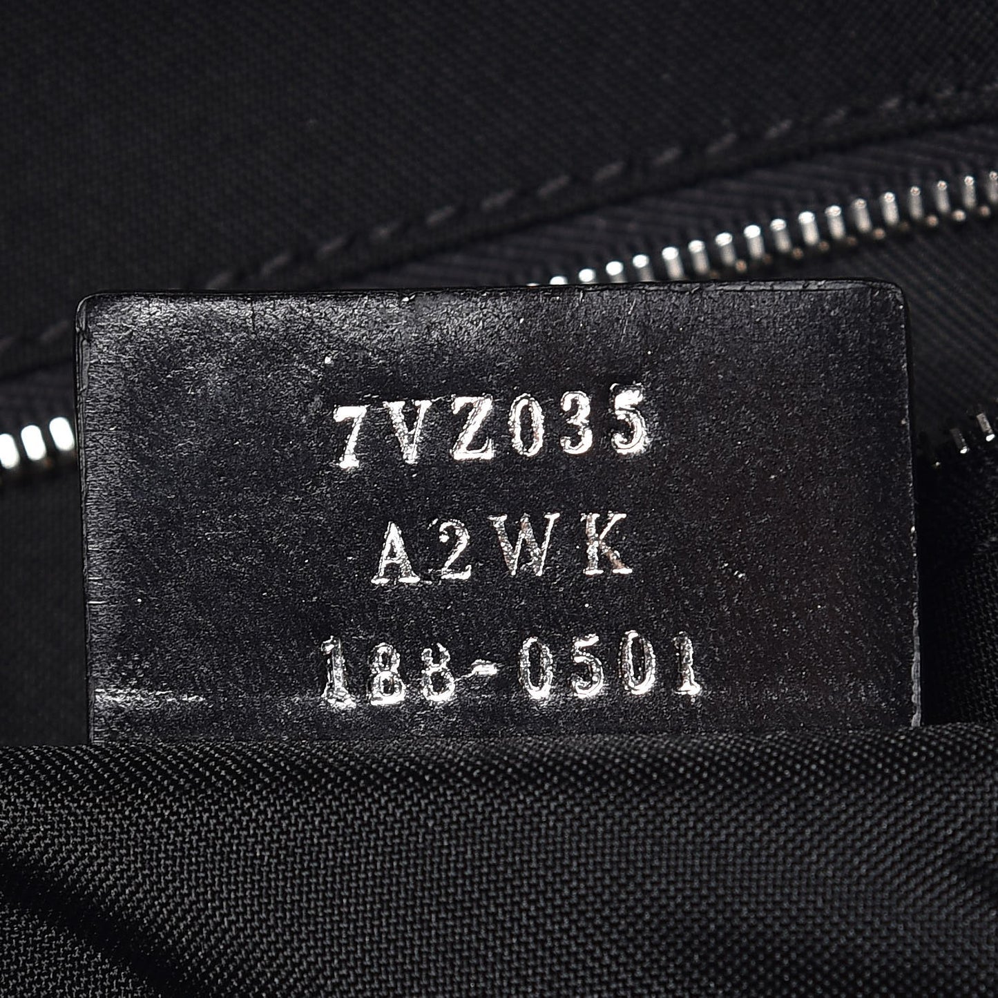 Nylon Vitello Backpack Black