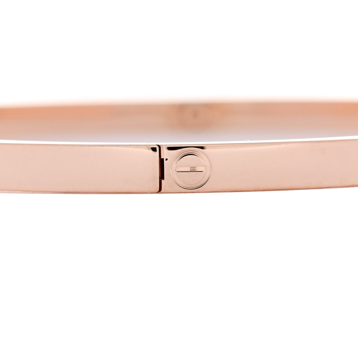 18K Pink Gold Small LOVE Bracelet 19