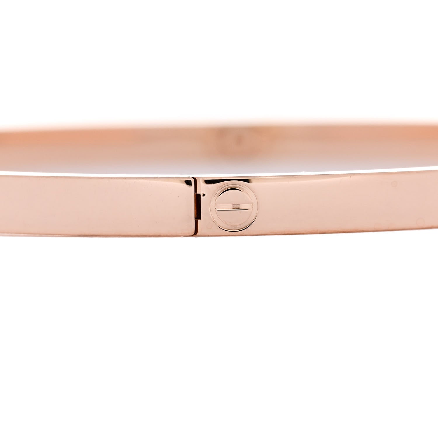 Cartier 18K Pink Gold Small LOVE Bracelet 19 4 of 8