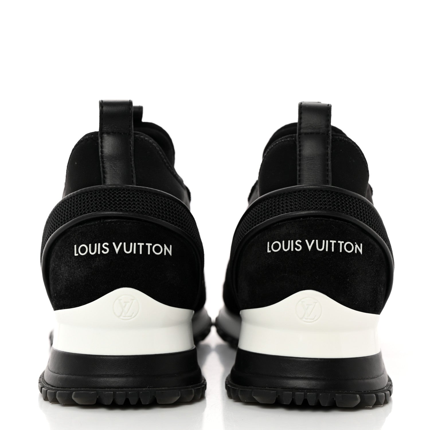 Louis Vuitton Calfskin Run Away Sneakers 39 Black 5 of 13