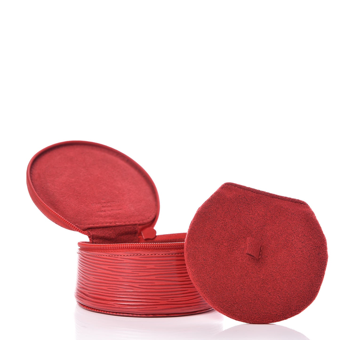 Epi Ecrin Bijoux 10cm Jewelry Box Case Red