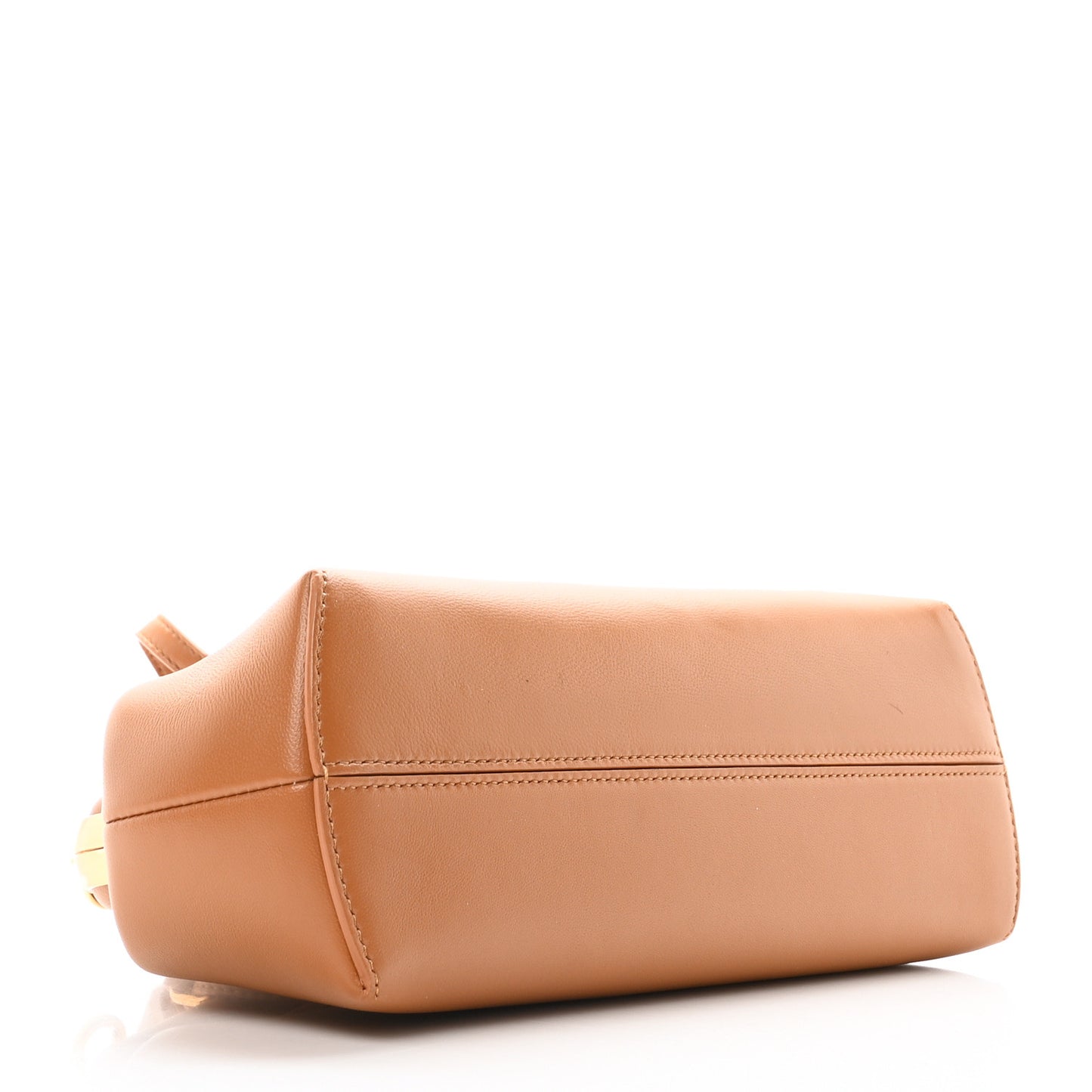 Shiny Nappa Small Fendi First Caramello