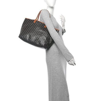 Goyard Goyardine Saint Louis PM Black Gold 2 of 12