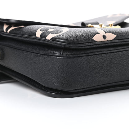 Louis Vuitton Empreinte Monogram Giant Pochette Metis Black Beige 9 of 11