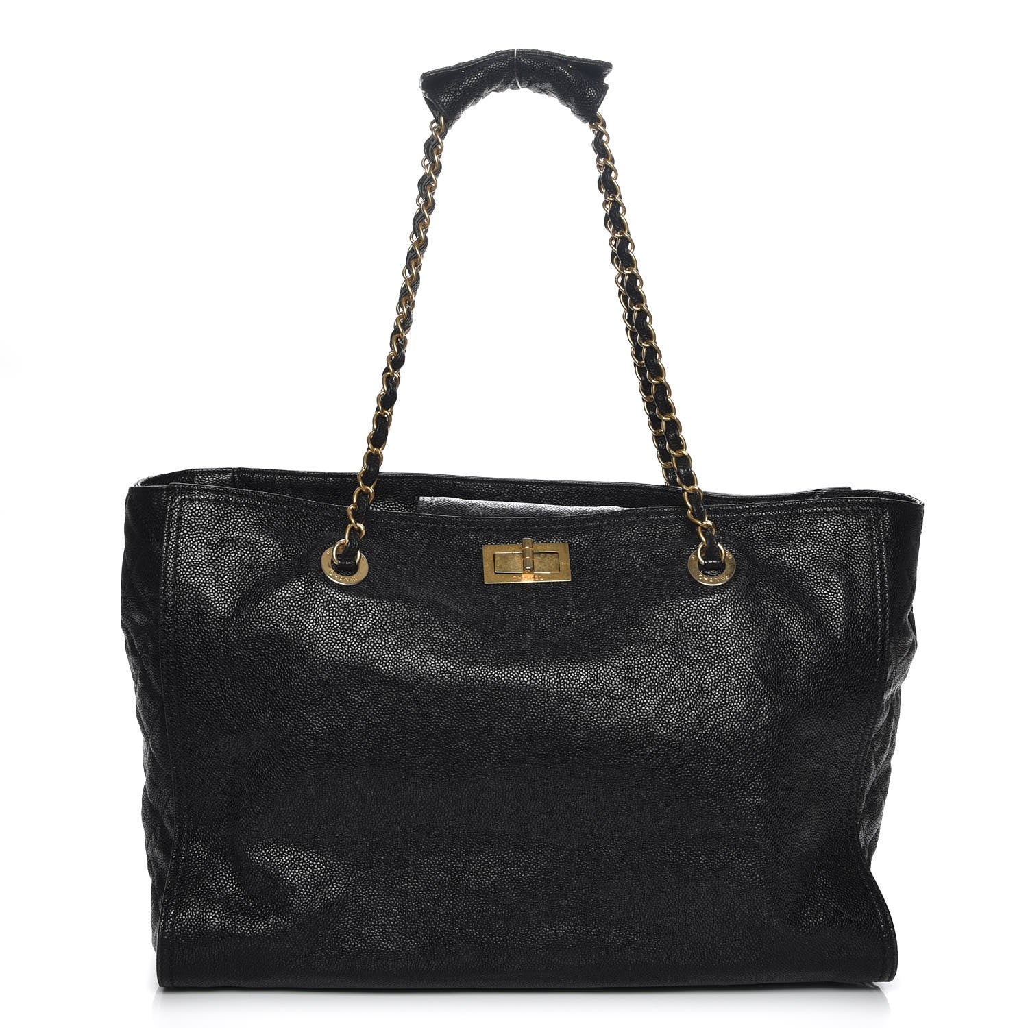 Chanel Caviar Large Edy Reissue Tote Black 1 of 7
