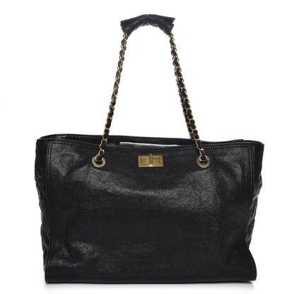 Chanel Caviar Large Edy Reissue Tote Black 1 of 7