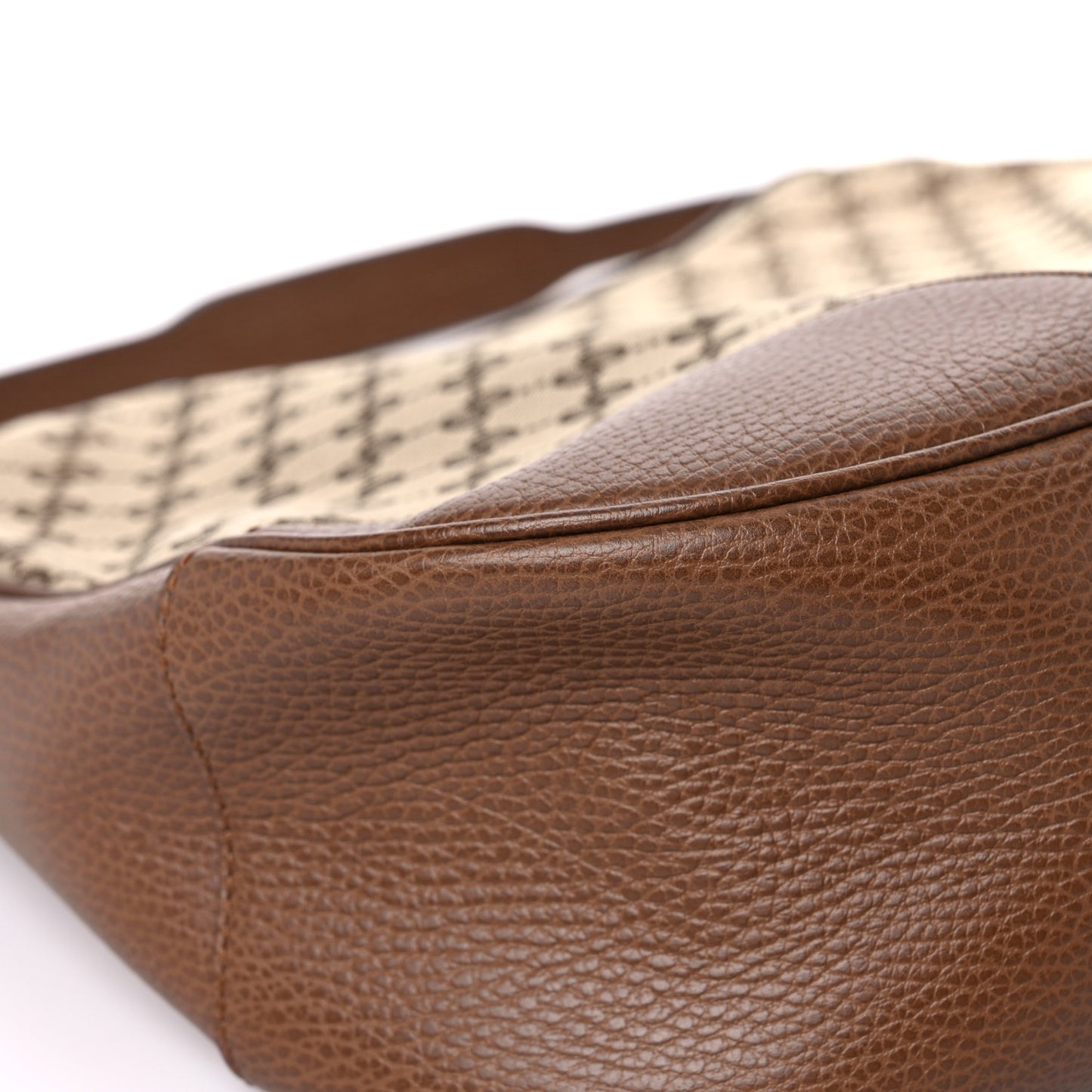 Soft GG Monogram Large Margaux Hobo Brown