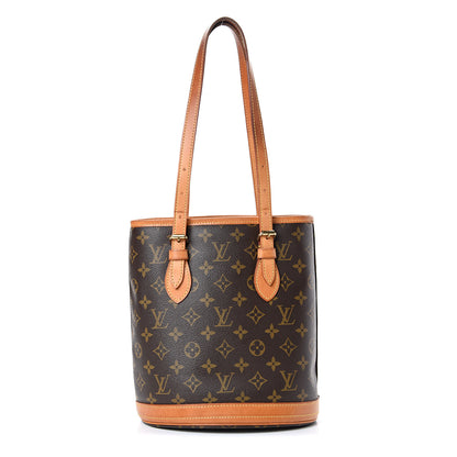 Louis Vuitton Monogram Petit Bucket 23 1 of 18