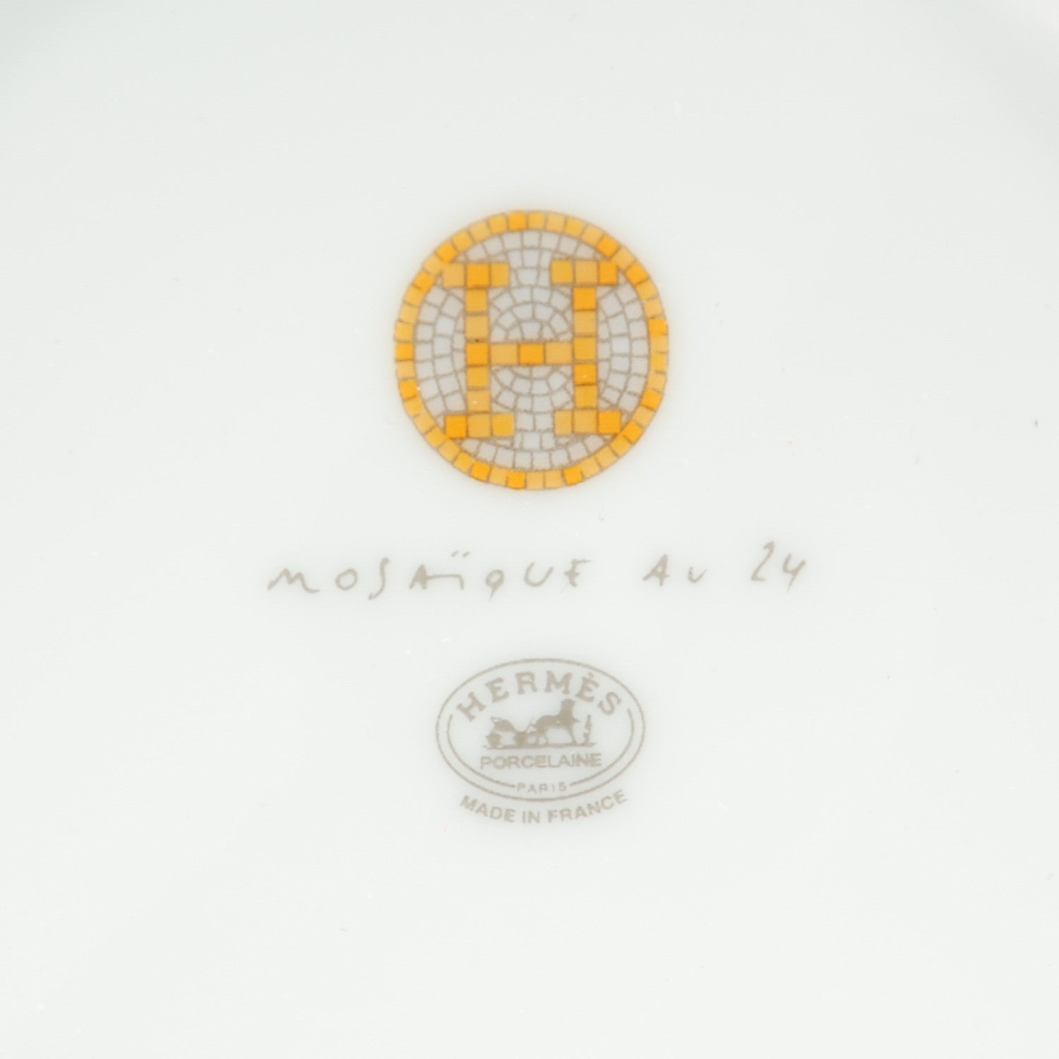 Hermes Porcelain Mosaique au 24 Mug 5 of 7