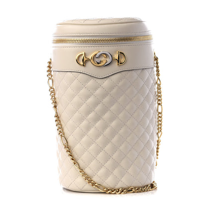 Gucci Calfskin Trapuntata Zumi Belt Bag Off White 1 of 9