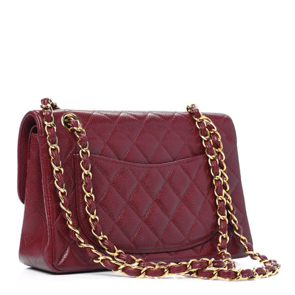 Chanel Caviar Quilted Small Double Flap Red 2 of 4