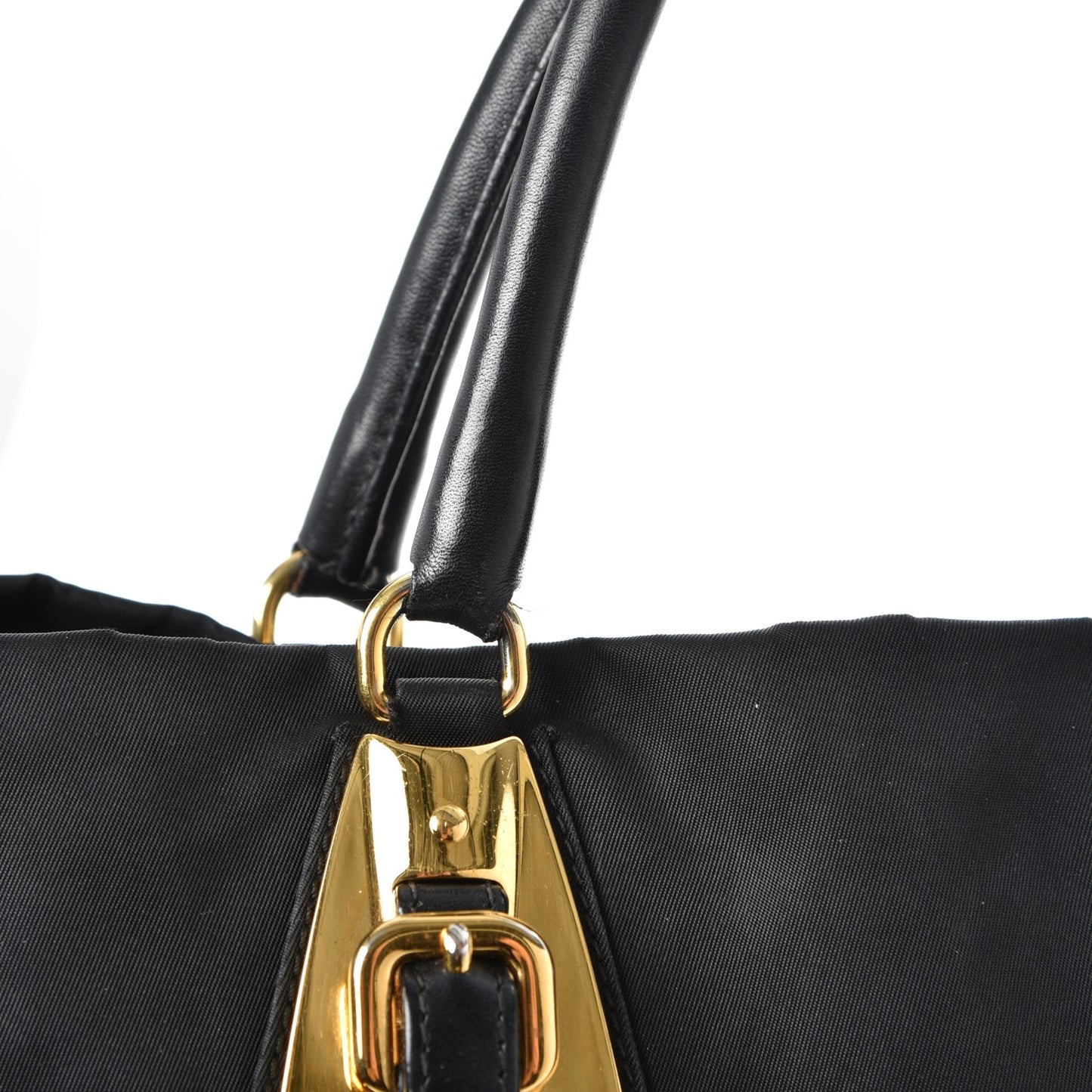 Tessuto Nylon Tote Nero Black