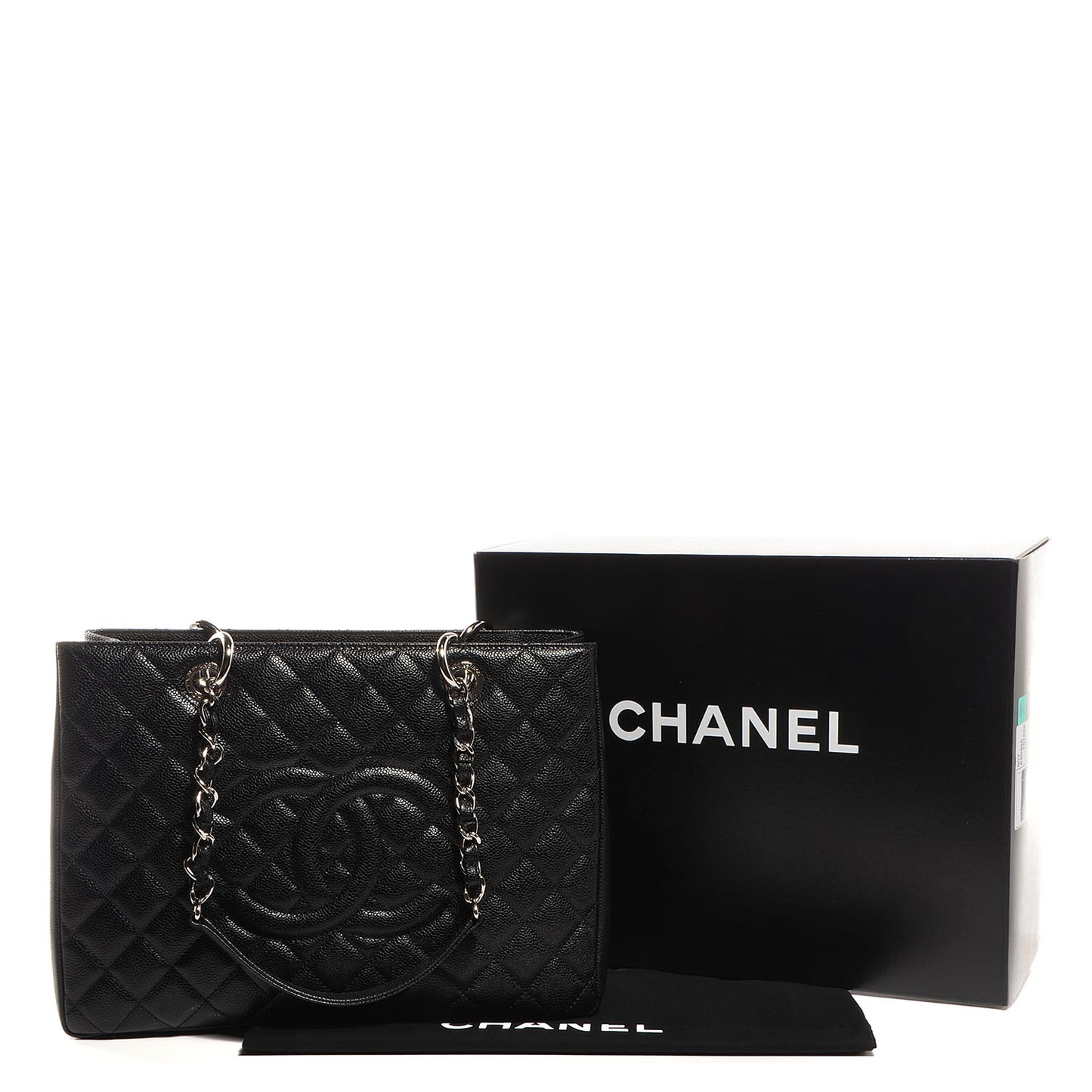 Caviar Grand Shopping Tote GST Black