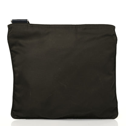 Prada Nylon Vela Sport Flat Messenger Bag Bruciato 8 of 8