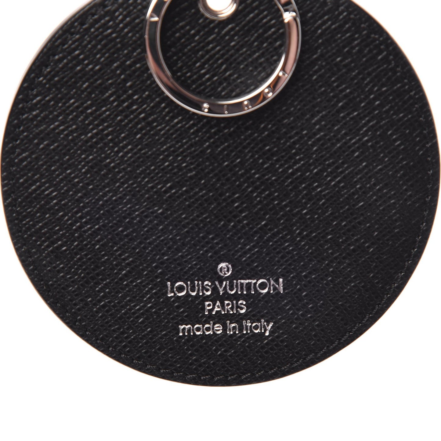 Epi Monogram V Twist Bag Charm Key Holder Brown