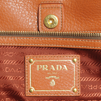 Prada Vitello Daino Tote Rame 7 of 9