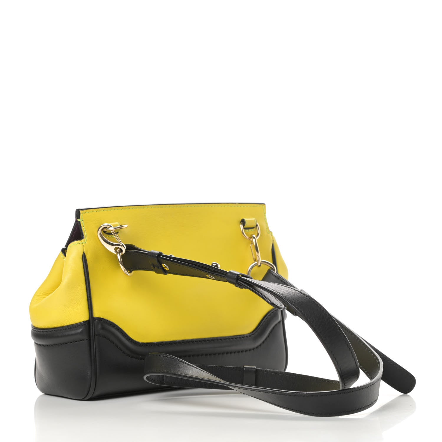 Versace Calfskin Medium Palazzo Empire Colorblock Crossbody Bag Multicolor 3 of 17