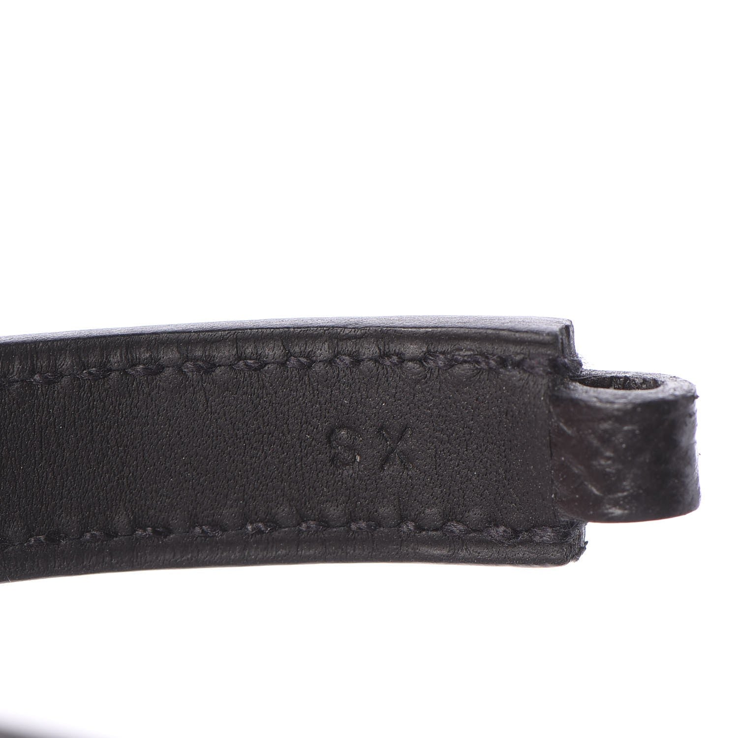 Hermes Epsom Rivale Double Tour Bracelet XS Black 5 of 8