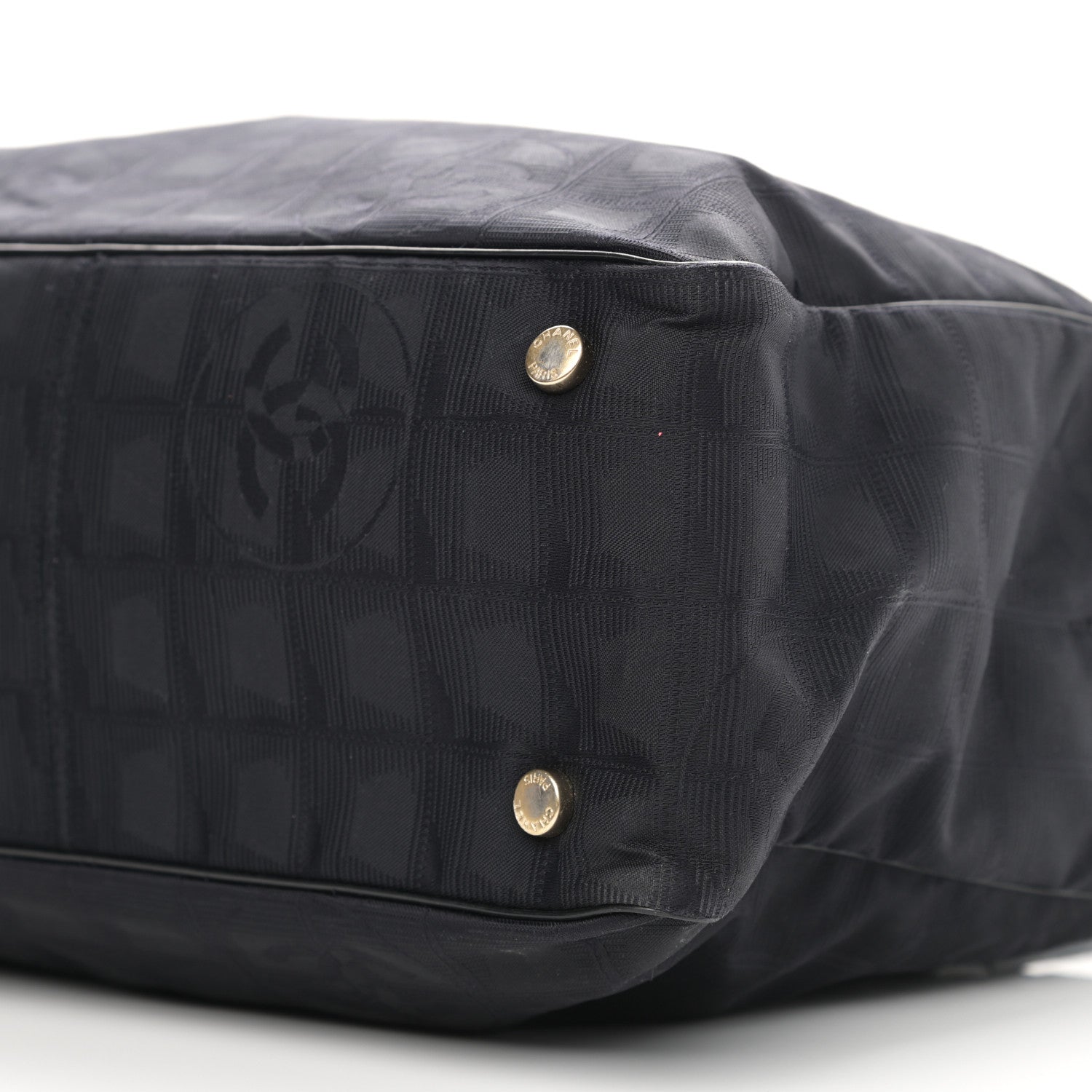 Chanel Nylon Small Travel Tote Black 9 of 11