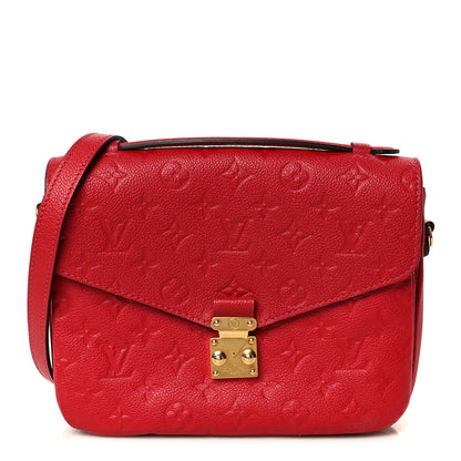 Louis Vuitton Empreinte Pochette Metis Cherry 1 of 13