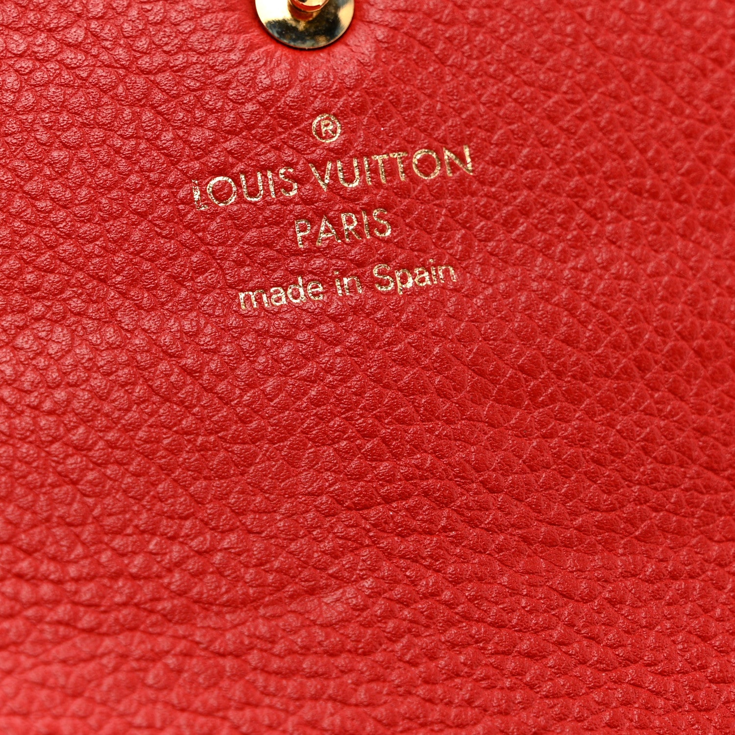Louis Vuitton Empreinte Curieuse Wallet Cherry 7 of 7