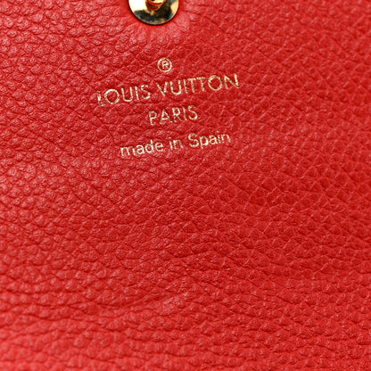 Louis Vuitton Empreinte Curieuse Wallet Cherry 7 of 7