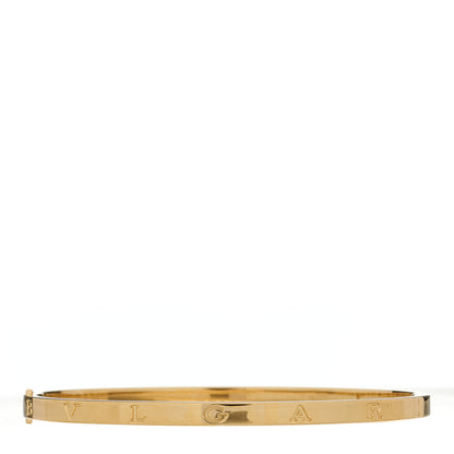 Bulgari 18K Yellow Gold B.Zero1 Cuff Bracelet ML 2 of 4