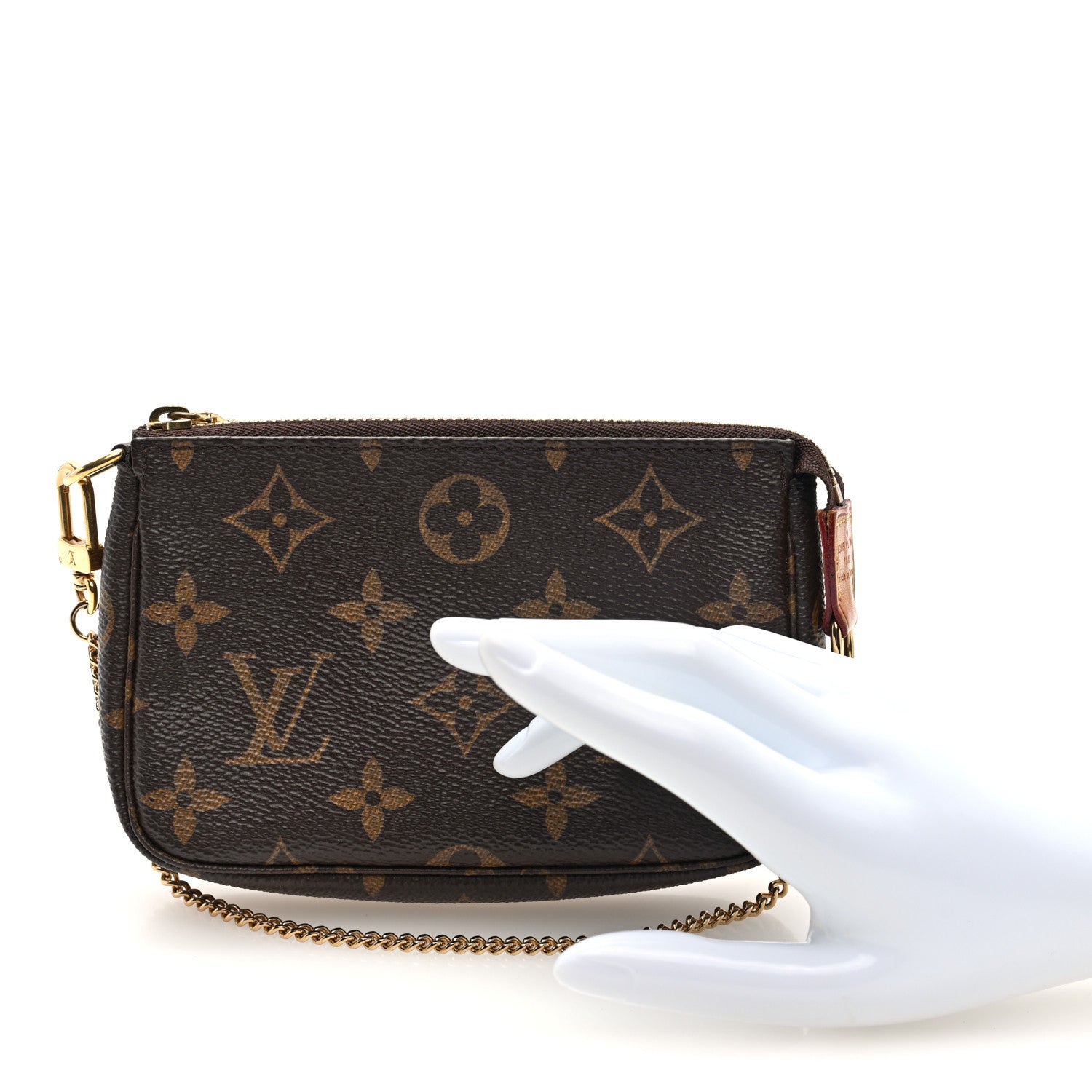 Louis Vuitton Monogram Mini Pochette Accessories 2 of 9