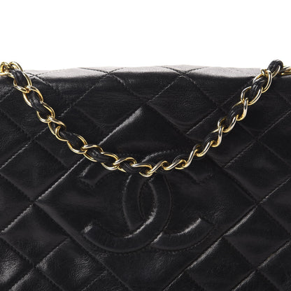 Chanel Lambskin Quilted Small Tassel Single Flap Black 11 of 11