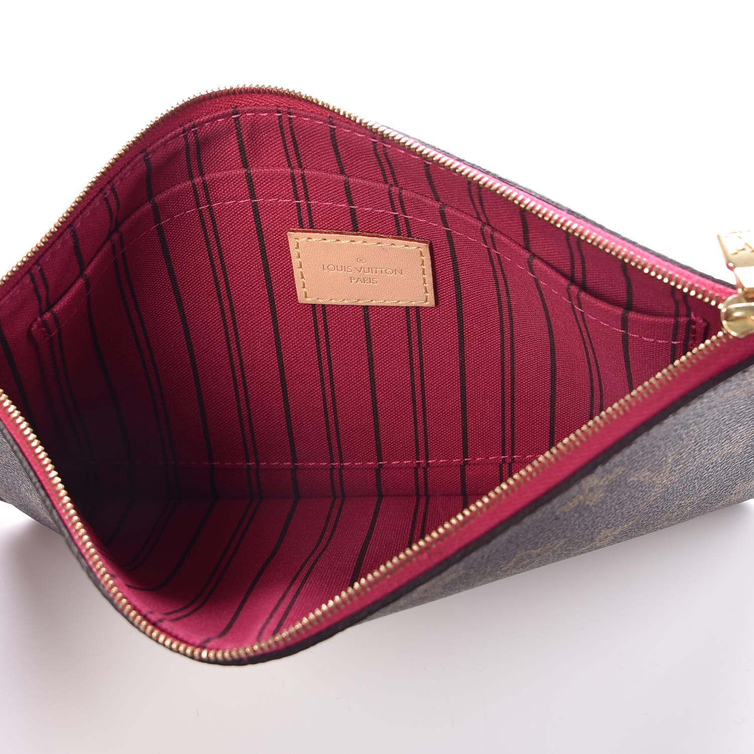 Louis Vuitton Monogram Neverfull MM GM Pochette Pivoine 5 of 12