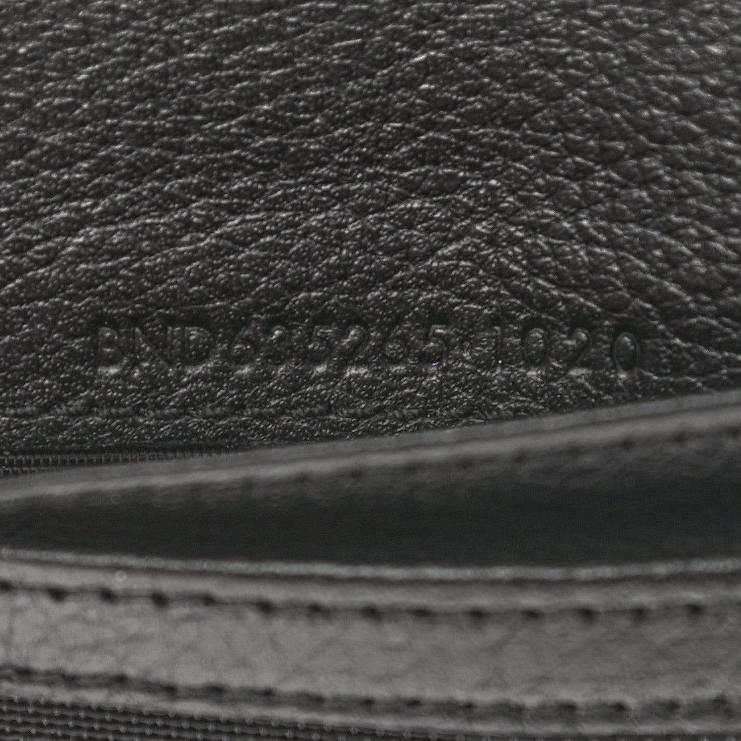 Saint Laurent Calfskin Compact Zip Wallet Black 7 of 7