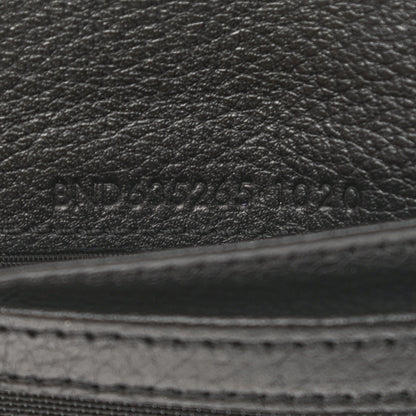Saint Laurent Calfskin Compact Zip Wallet Black 7 of 7