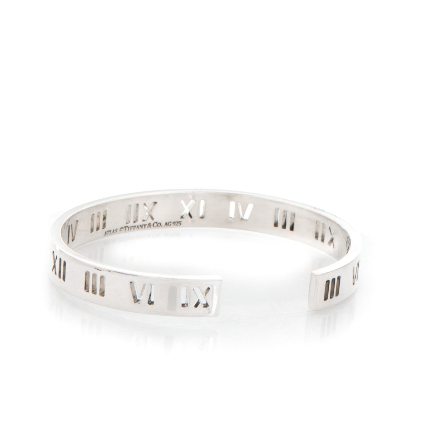 Sterling Silver Atlas Pierced Cuff Bracelet