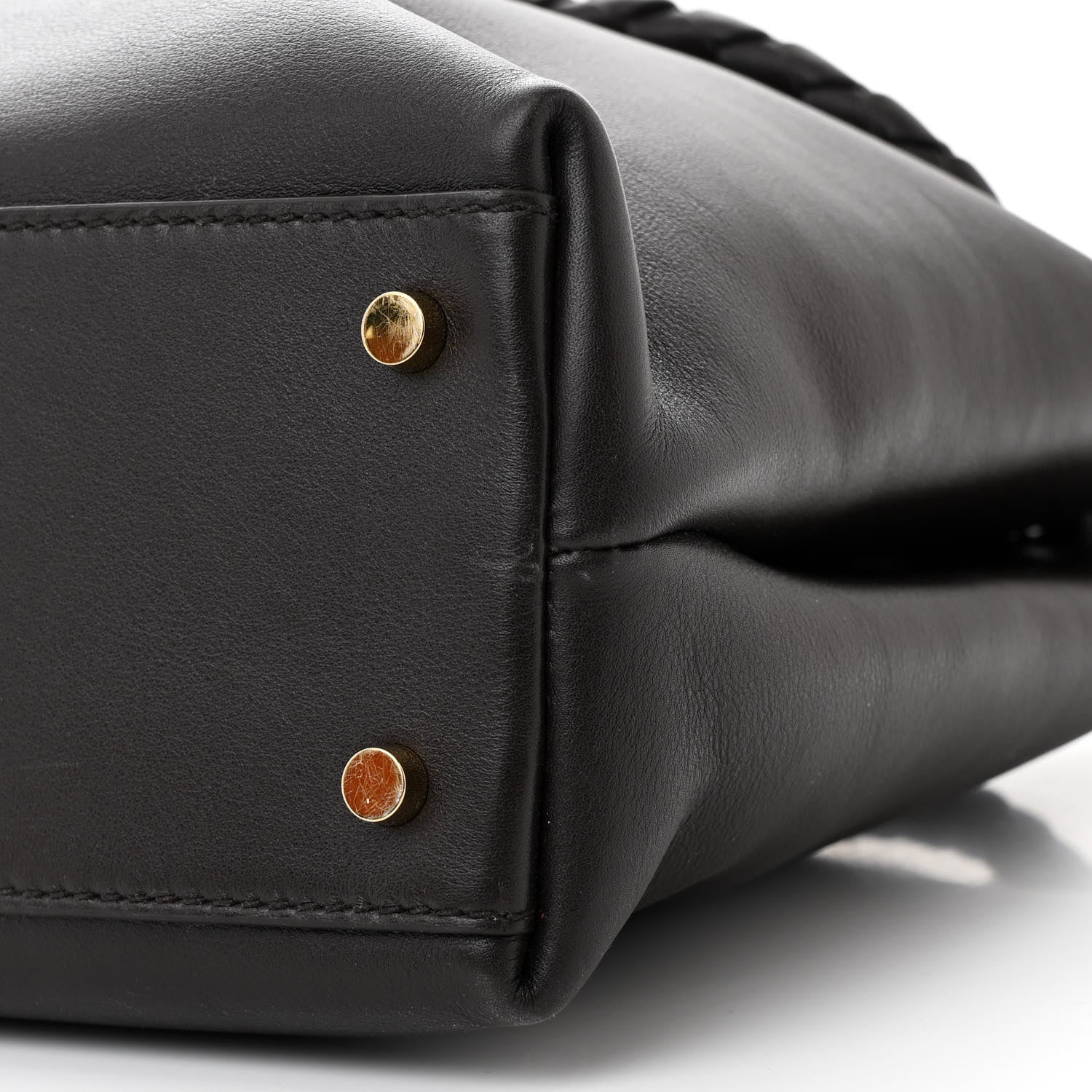 Bottega Veneta Silky Calfskin Medium Andiamo Shoulder Bag Fondant 9 of 11