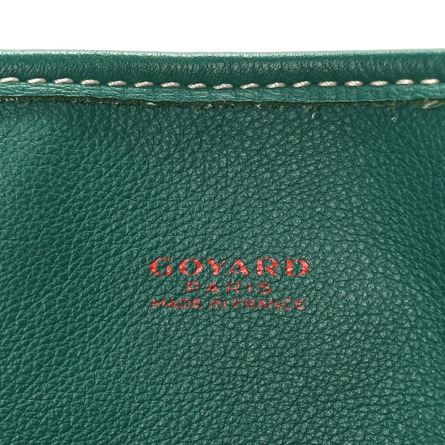 Goyard Goyardine Reversible Anjou PM Green 7 of 9
