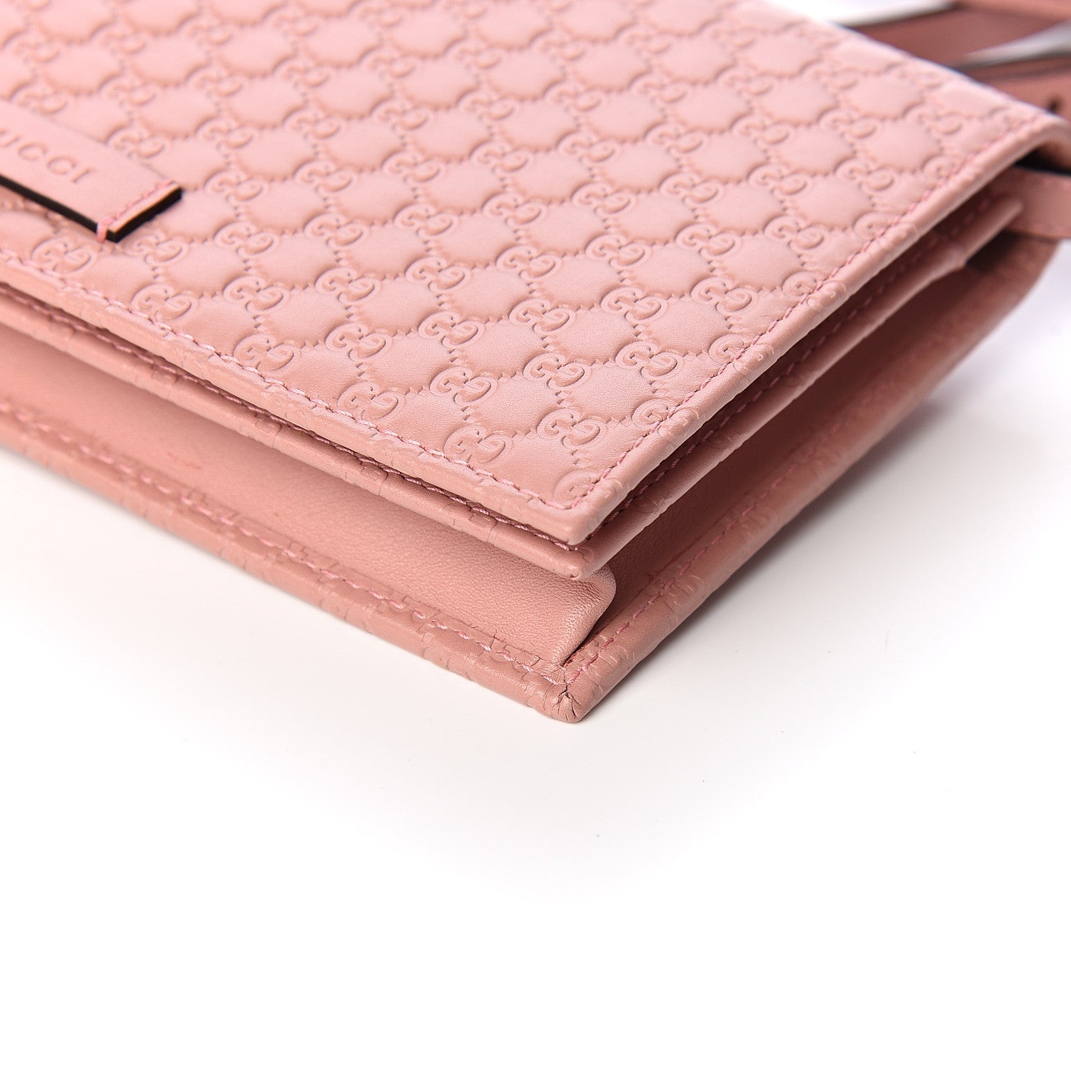 Gucci Microguccissima Crossbody Wallet Soft Pink 7 of 9