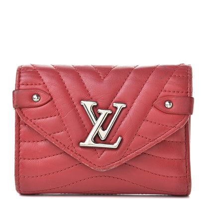 Louis Vuitton Calfskin New Wave Compact Wallet Rouge 1 of 14