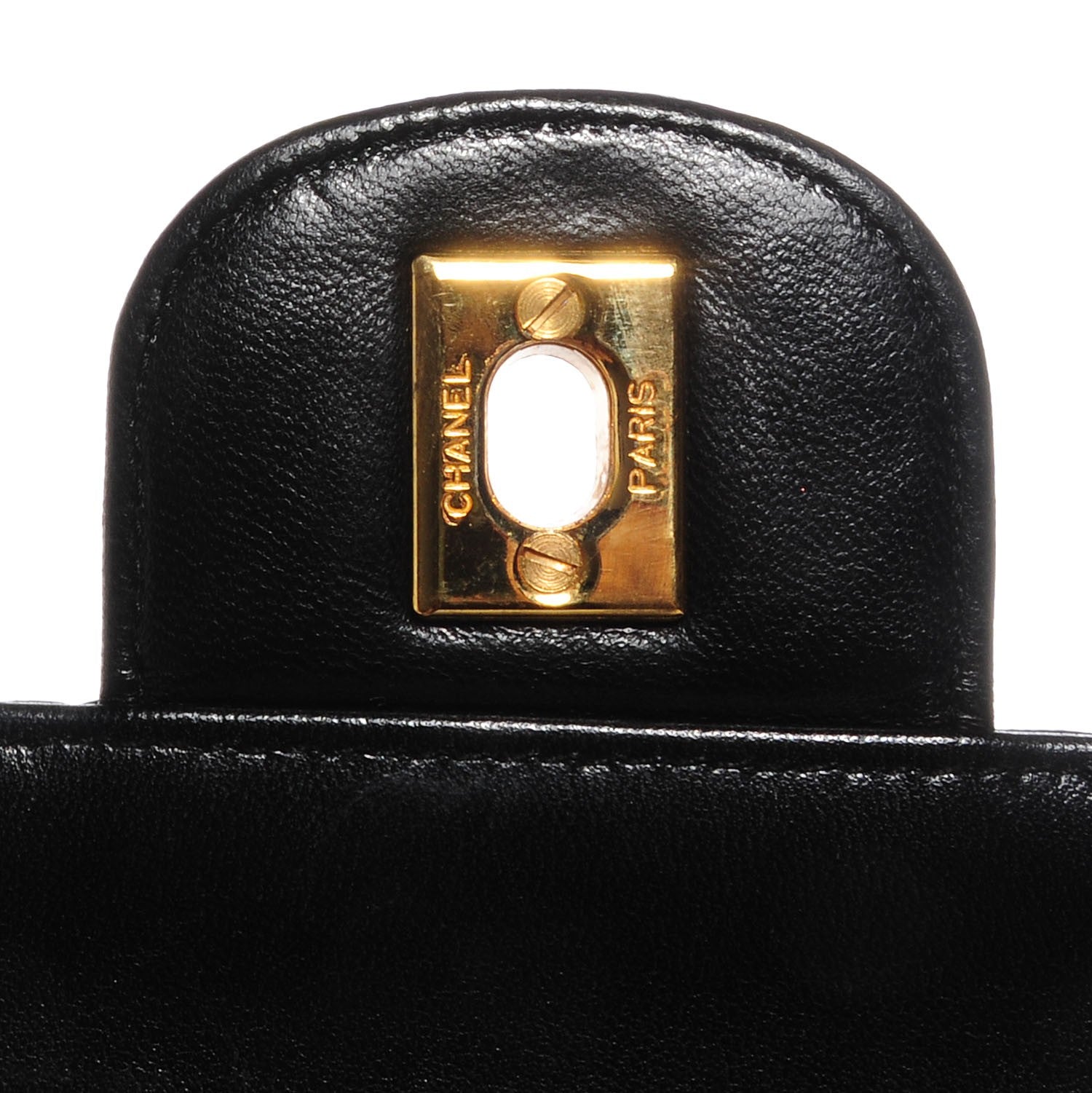 Chanel Lambskin Medium Double Flap Black 5 of 8